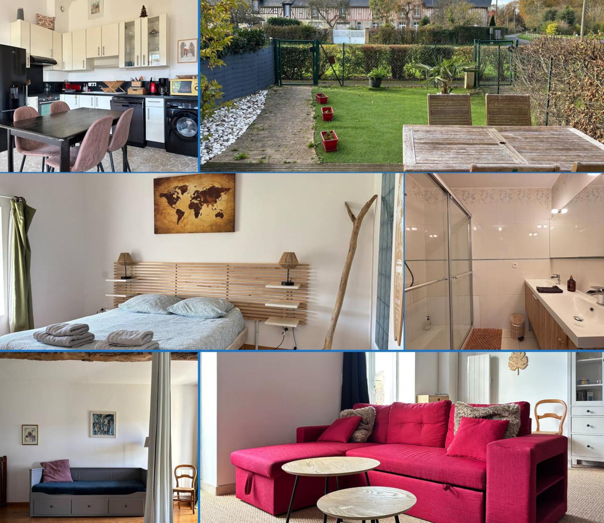 Les Douves Duplex 5 Personnes Lumineux Avec Jardin Et Terrasse Amenagee , Vue Sur Chateau A 5Mn De La Mer, Proche Omaha Beach Et Bayeux Commes Esterno foto